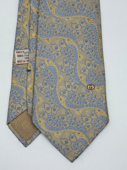 Jacquard silk tie whit GG logo