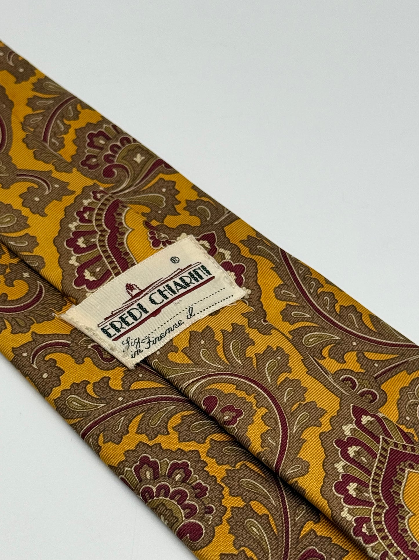 Cashmere pattern England silk tie
