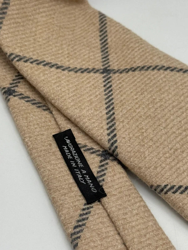 Vintage tie 100% cashmere