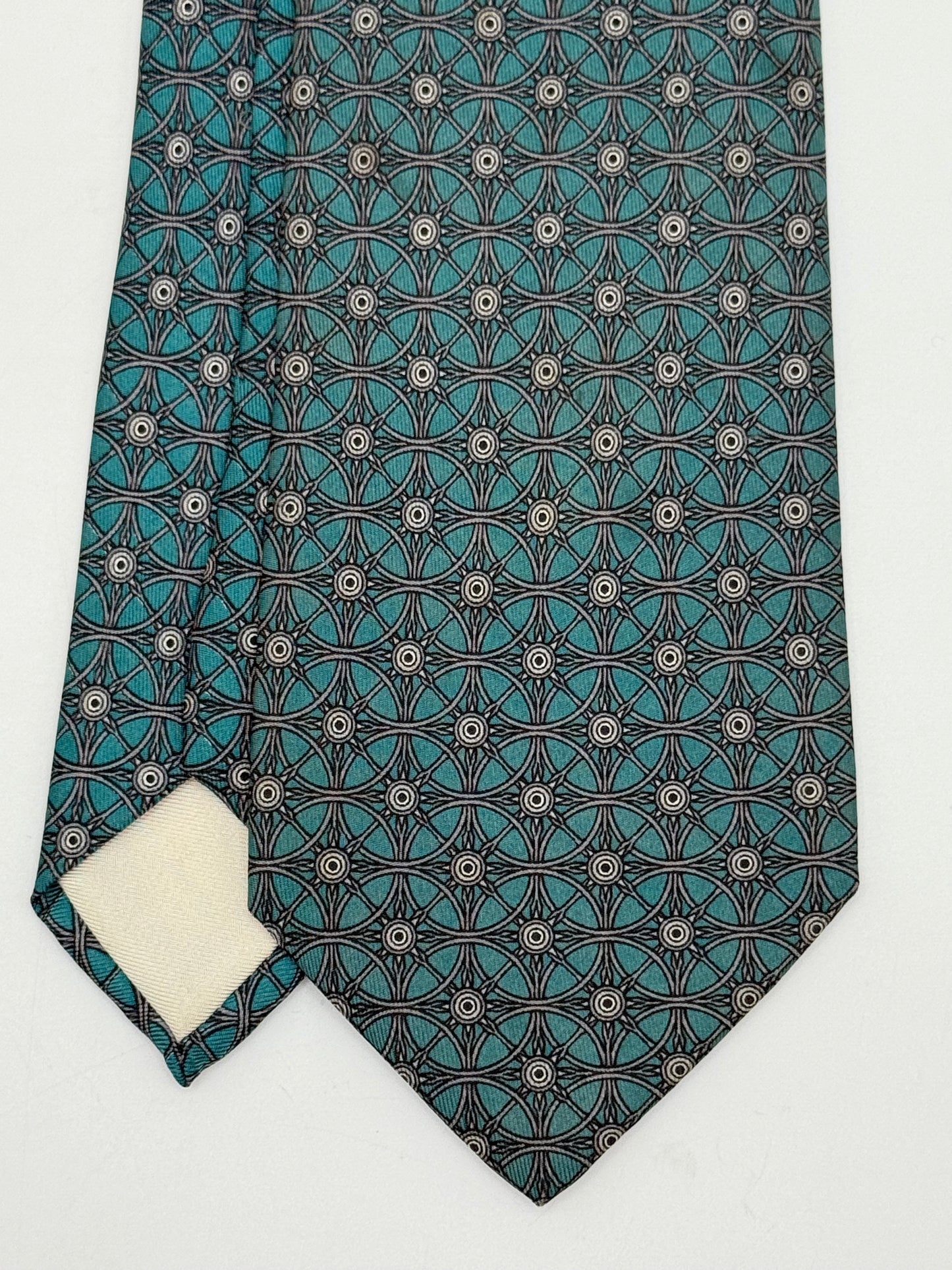 Light blue twill silk tie