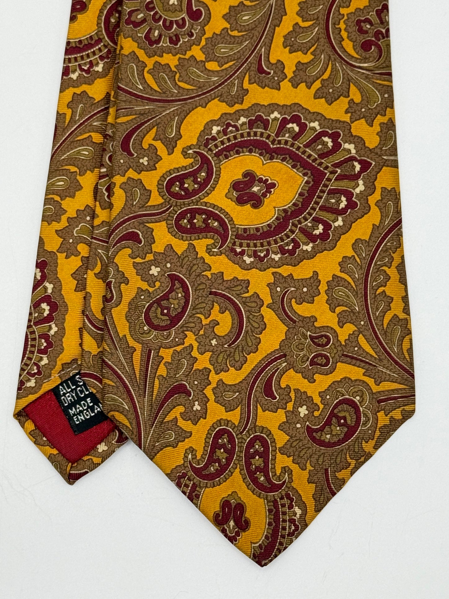 Cashmere pattern England silk tie