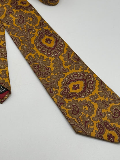 Cashmere pattern England silk tie