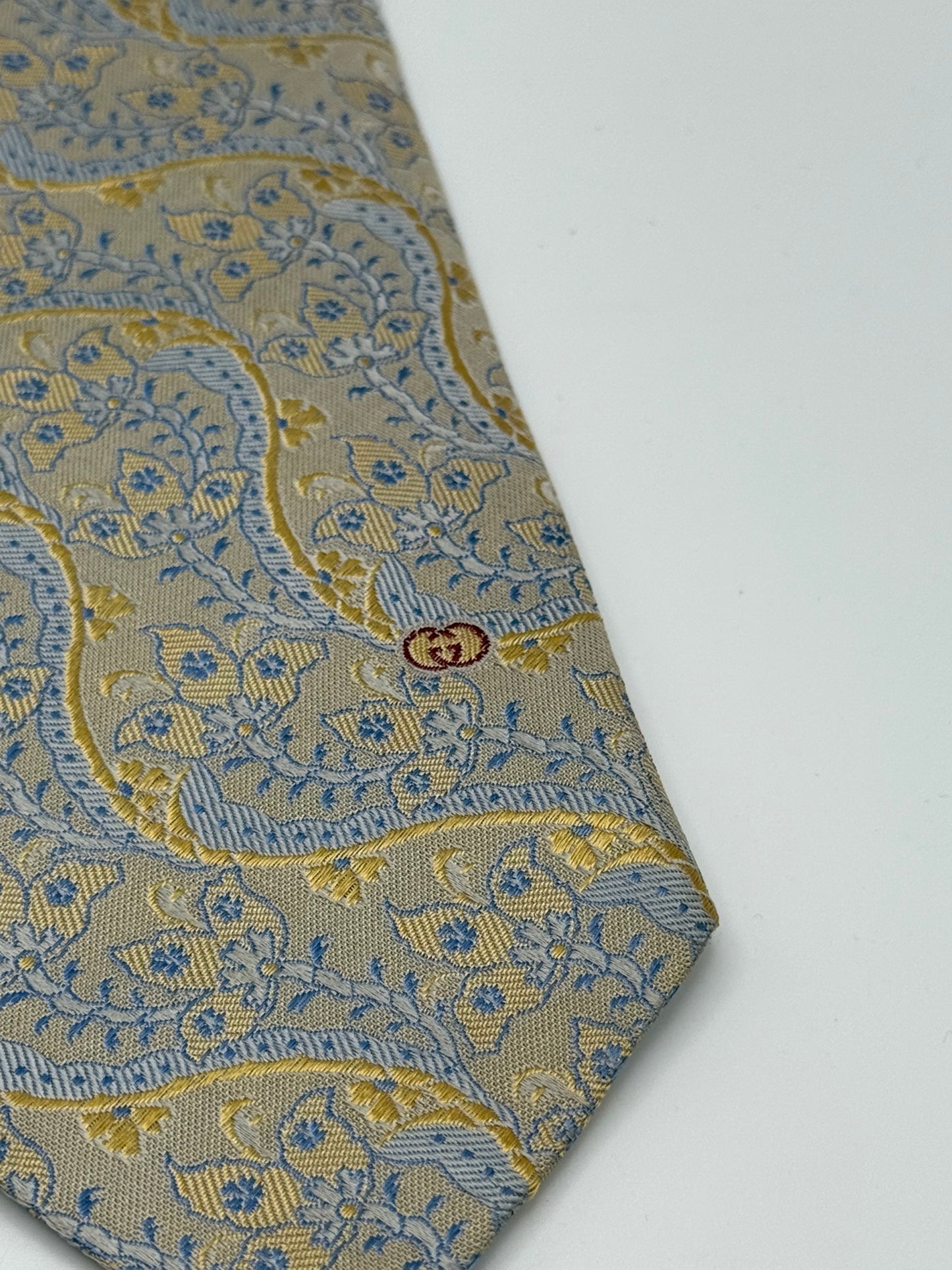 Jacquard silk tie whit GG logo