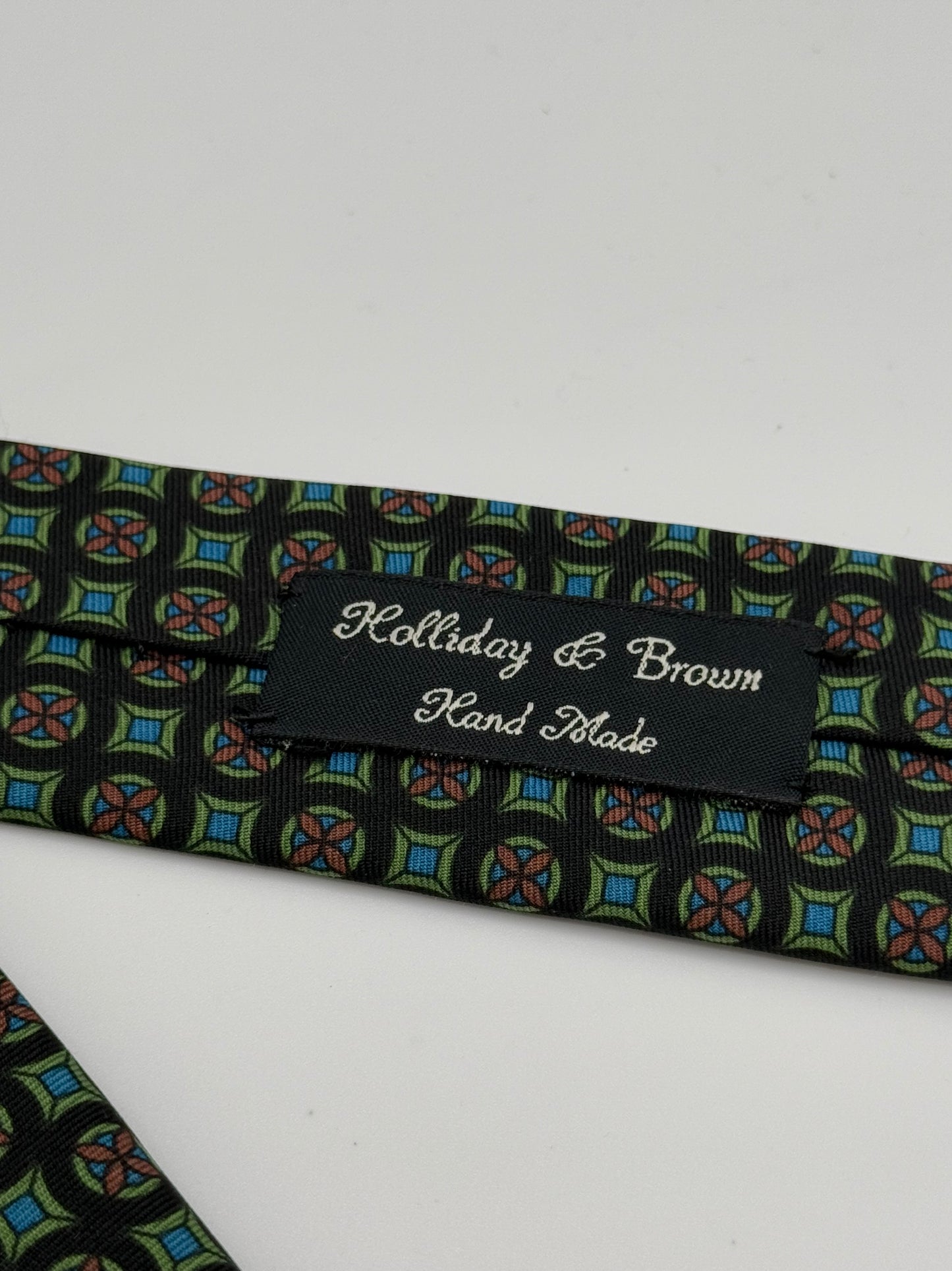 Black sartorial silk tie