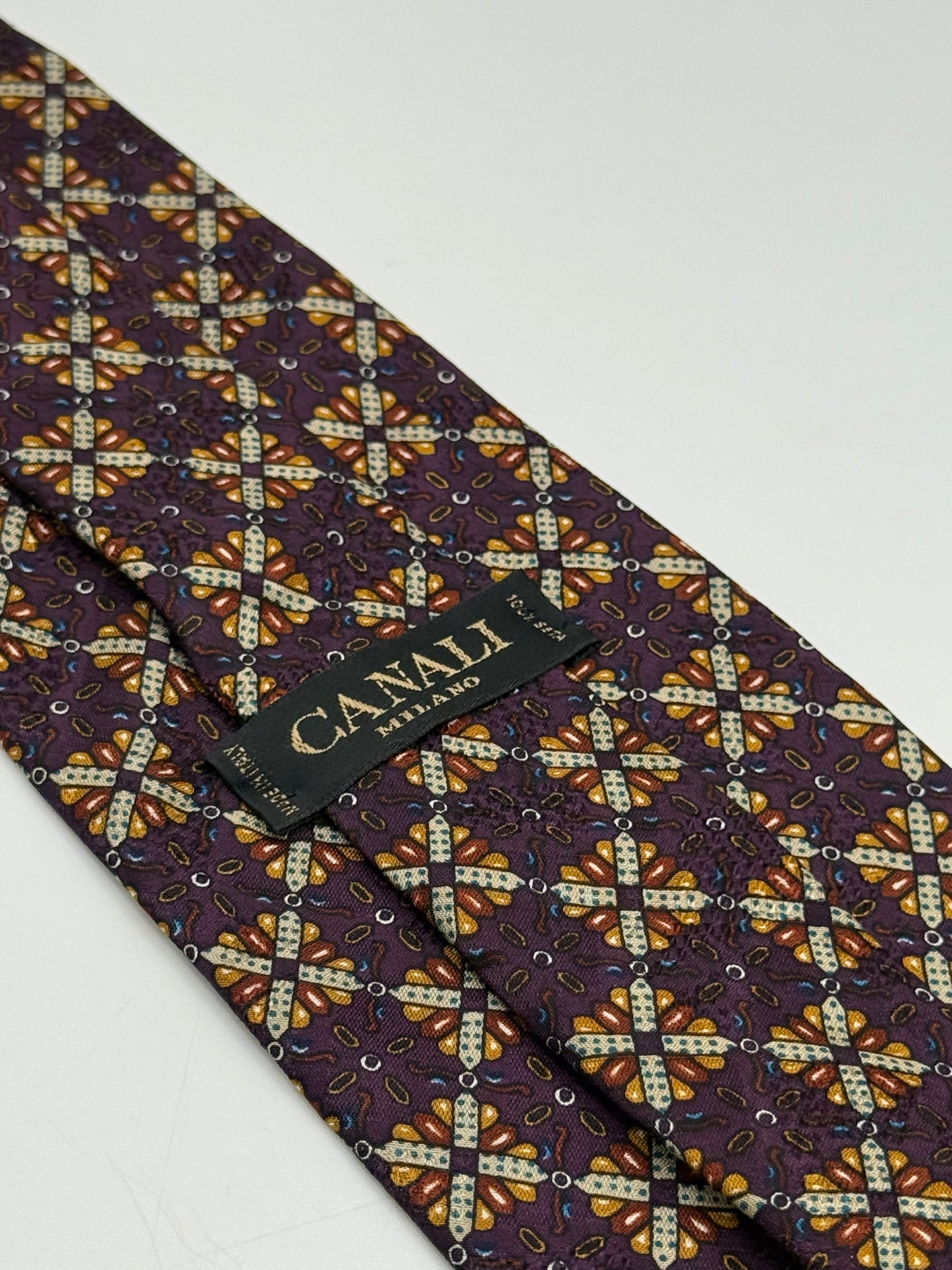 Canali silk tie