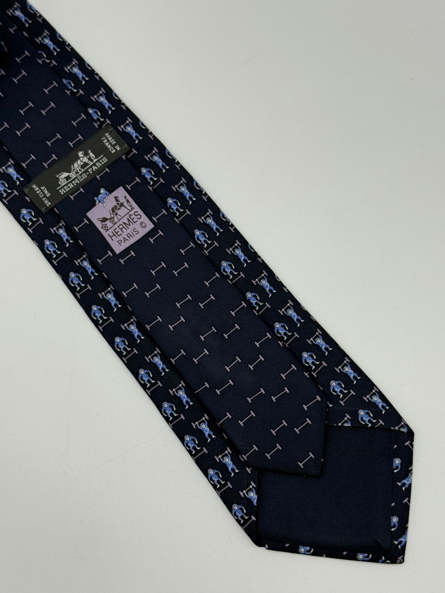 Dark blue twill silk limited edition