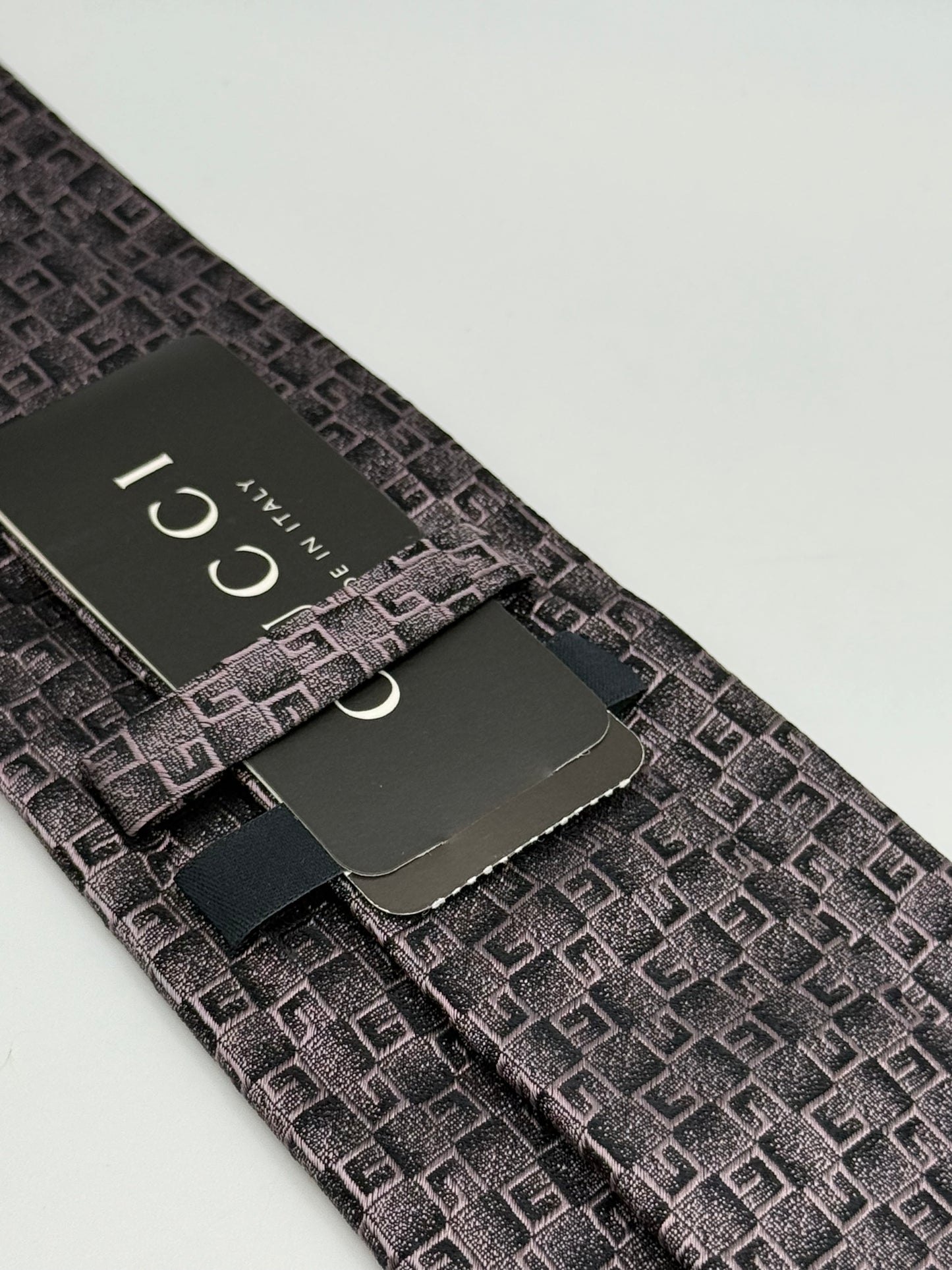 Jacquard GG silk tie