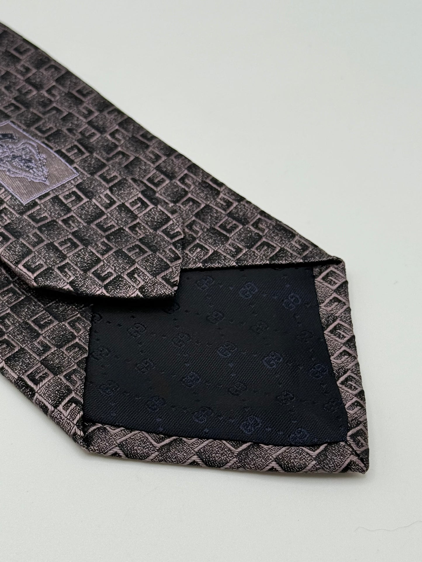 Jacquard GG silk tie