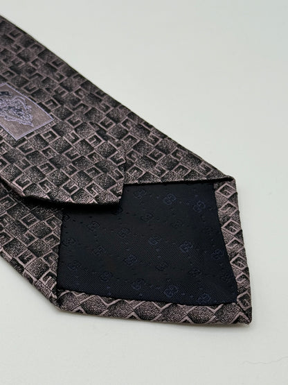 Jacquard GG silk tie