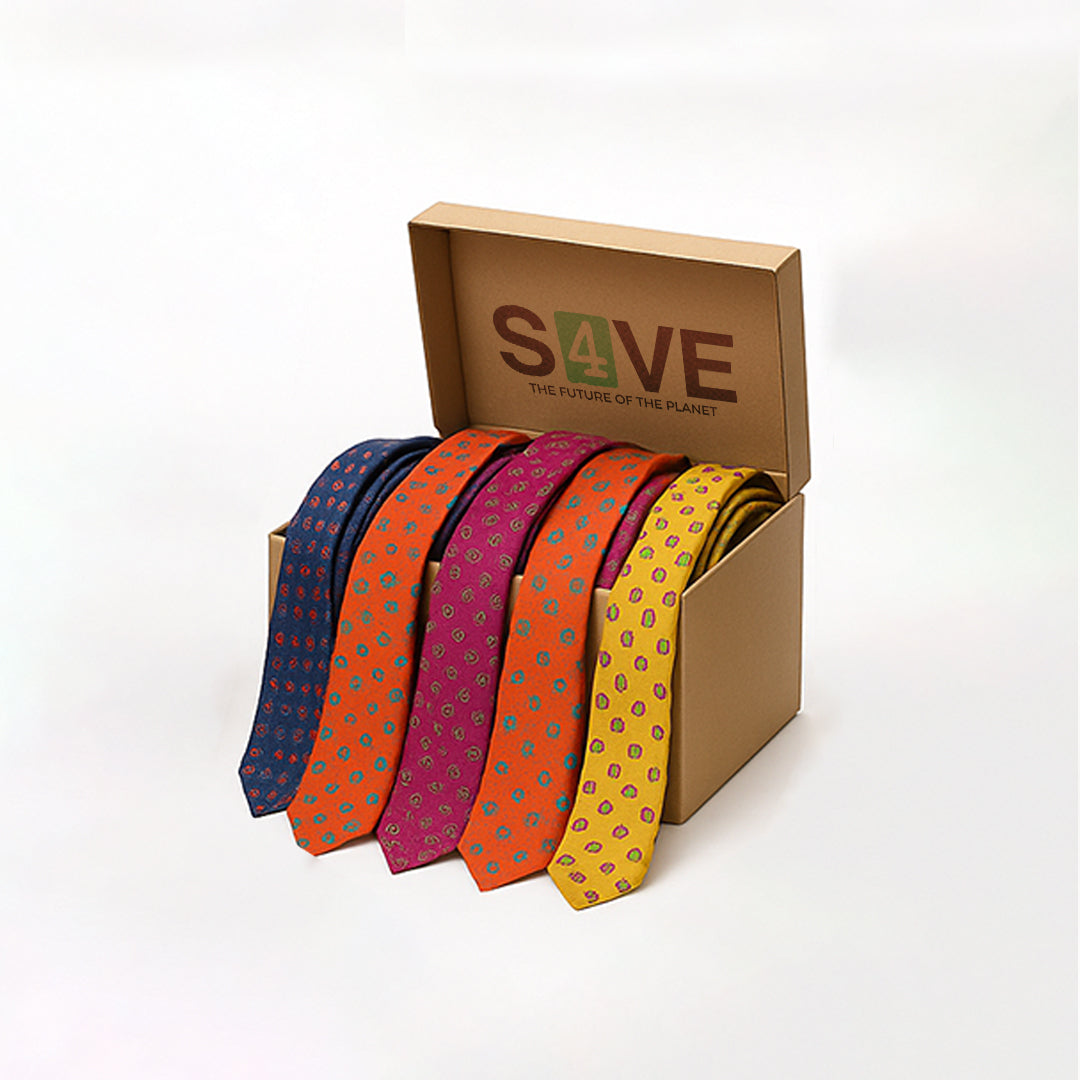 s4ve box of 50 secondary brand ties